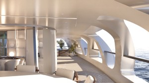 The lattice like exterior infuses the sanctuaries inside with air and light.